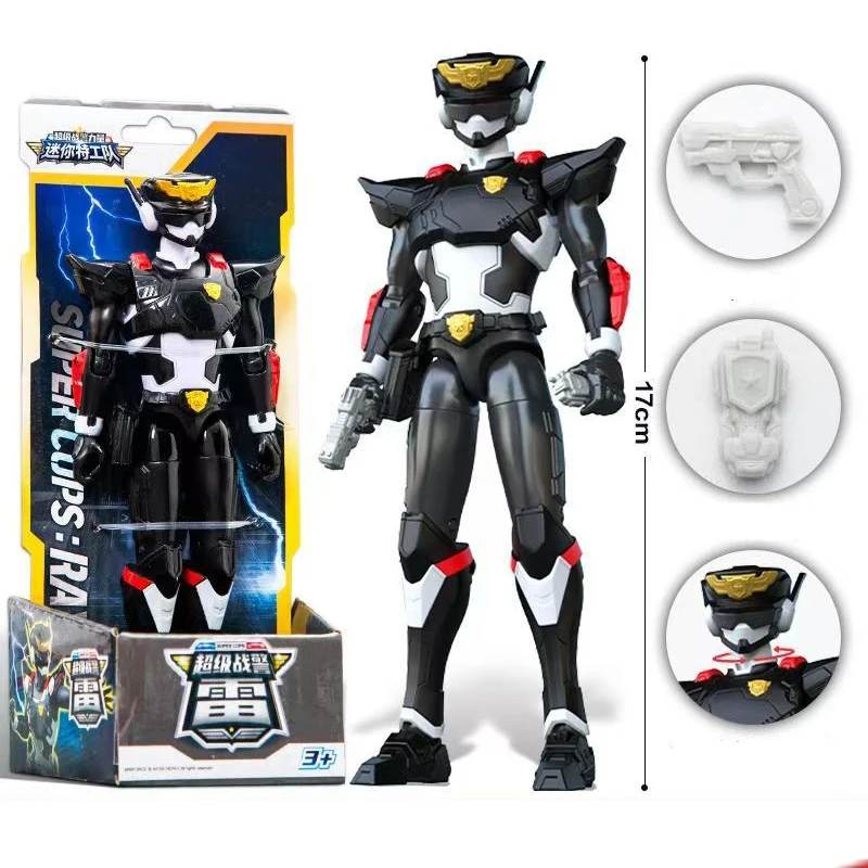 2025 New Miniforce Super Cops Power Bolt Max Leo Model Action