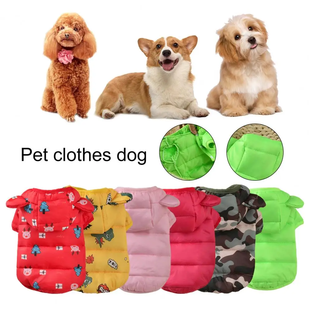 Dog Down Coat Cardigan for Winter