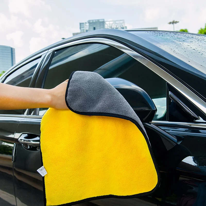 3PCs Microfiber Car Cleaning Towels Car Wash Drying Cloth Hemming Accessories microfiber towel microfiber cleaning cloths microfiber washing towel microfiber car towel microfiber towels cleaning cloth fiber towel fiber car wipes car drying towel car washing towel