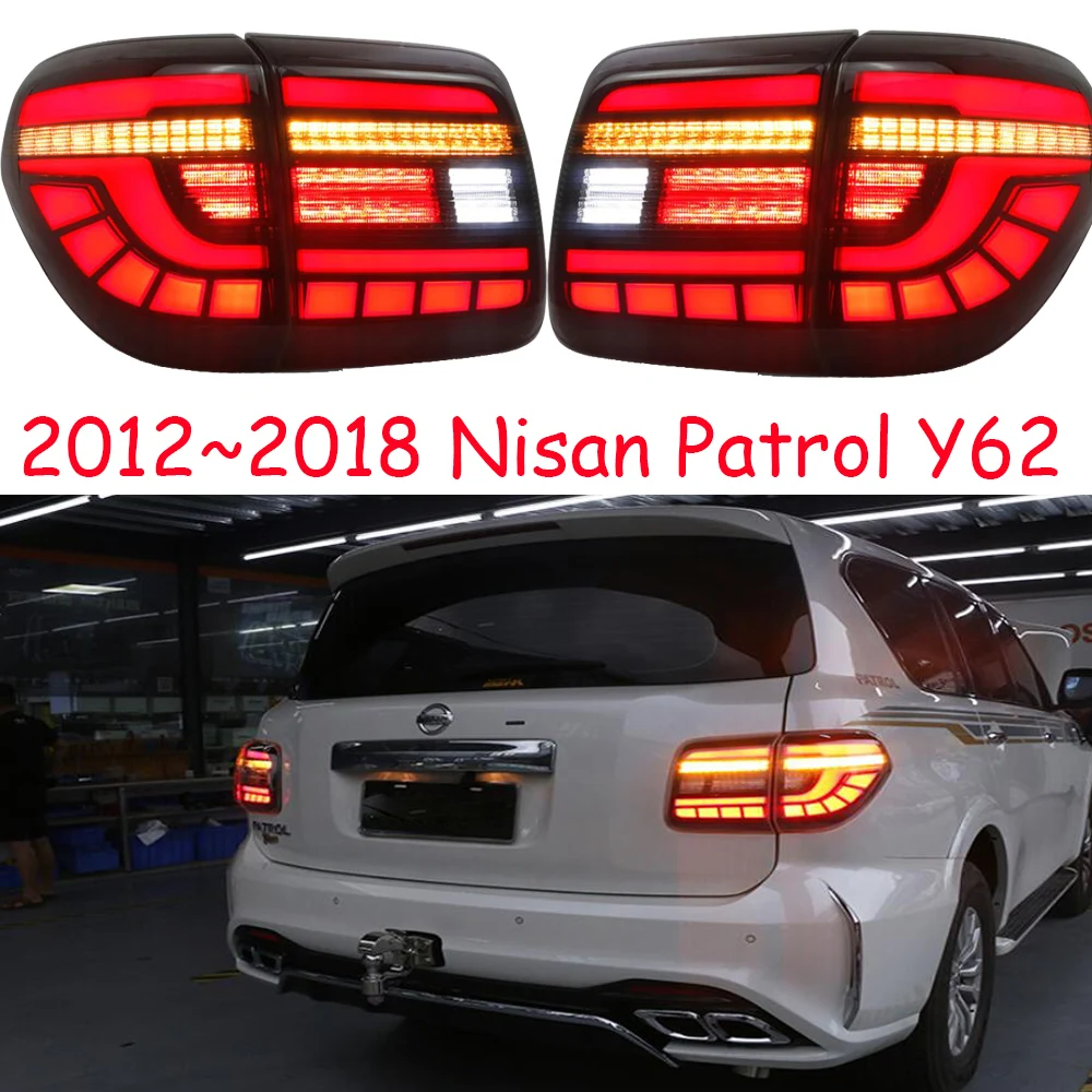 

Video 2012~2018year Car Bumper Tail Light For Patrol Y62 Taillight Car Accessories LED DRL Taillamp For Patrol Y62 Fog Light