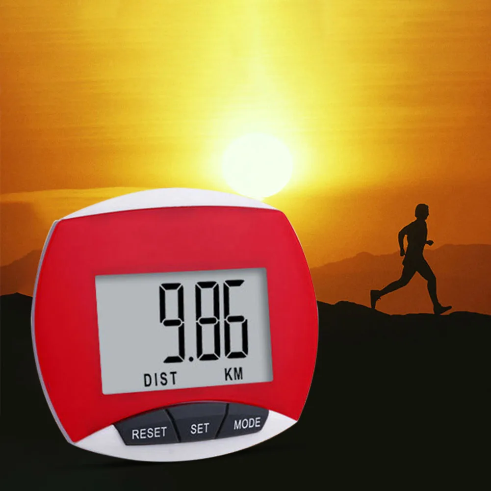 3D Pedometer LCD Display Multi-Function