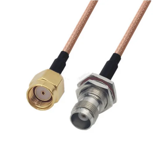 

RG316 Cable TNC Female Jack to RP-SMA Male Connector RF Coaxial Jumper Pigtail Cable 50 Ohm