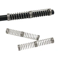 SY 1PC Shisha Silicone Hose Stainless Steel Spring For Chicha Hookah Pipe Sheesha Narguile Tobacco Cigarette Smoking Accessories 2