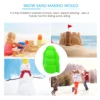 Snowman Snowball Fight With Snow Model 3 Colors Children's Sand Castle Model Beach Toy Water Games Kid Summer Accessories Gifts 2