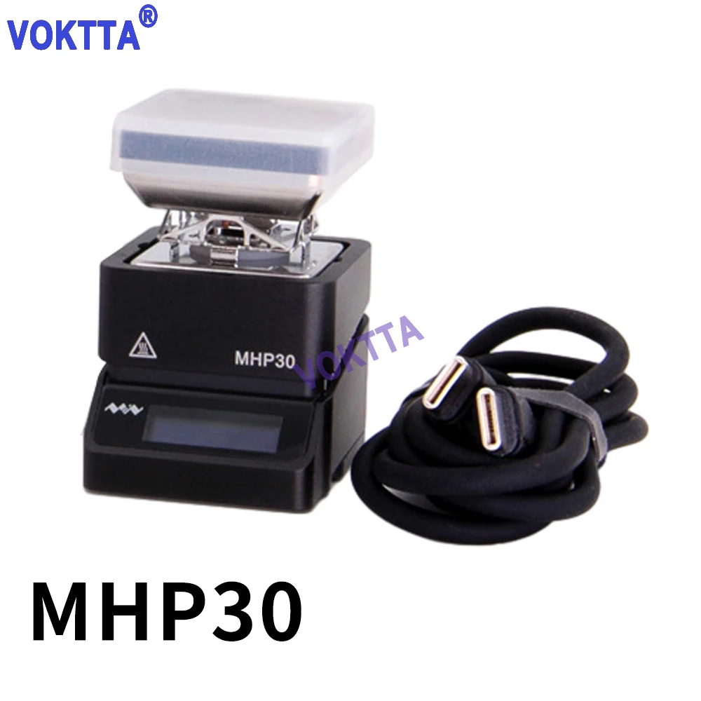 

MHP30 Mini Hot Plate SMD Preheater Preheating Rework Station PCB Board Soldering Desoldering Heating Plate LED Strip Repair Tool