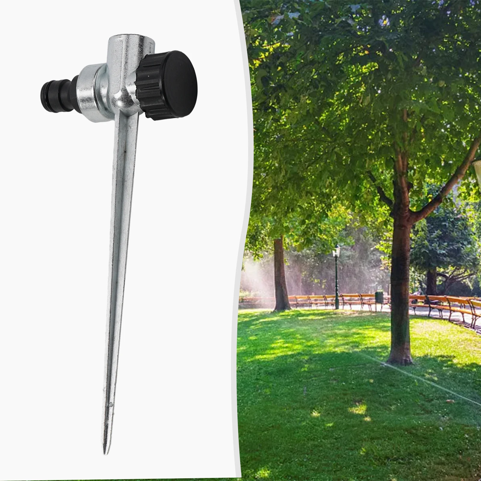 

Exquisite High Quality Sprinkler Spike Sprinkler Wear-resistant Save Time Silver Waterproof Corrosion-resistant Easy To Install