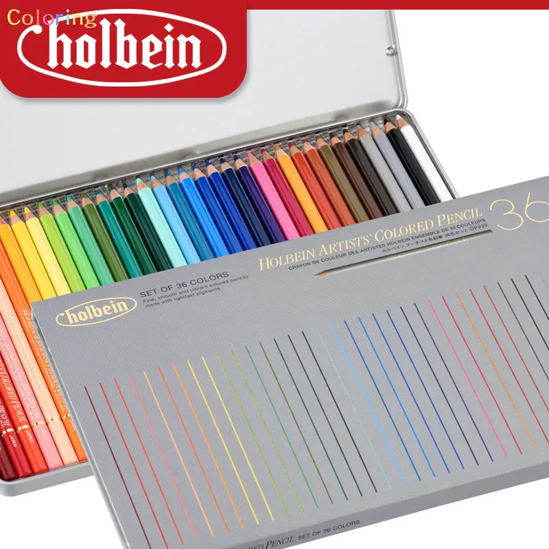 Holbein Artists' Colored Pencil Basic Tone Set of 12, Holbein Colored Pencils