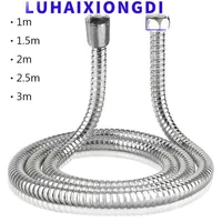 Flexible Stainless Steel Plumbing Hose Shower Head Tube Flexible Bathroom Pipe 1-3m Bath Accessories 1