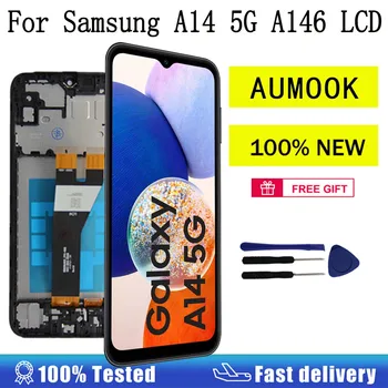 6.6" New LCD For Samsung A14 5G LCD Display Touch Screen Digitizer For Samsung A146B A146U A146B LCD Display Replacement Parts