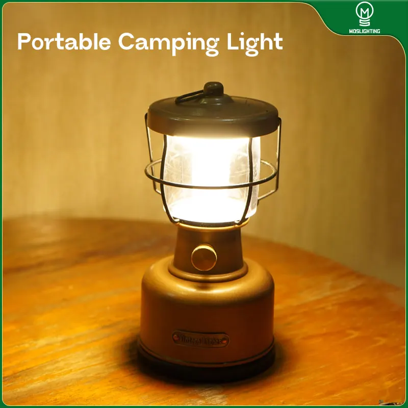 MOSLIGHTING 18000mAh Camping Lantern Decoration Atmosphere Lighting Led Desk Lamp Outdoor Camping Bar Light Table Light Lantern