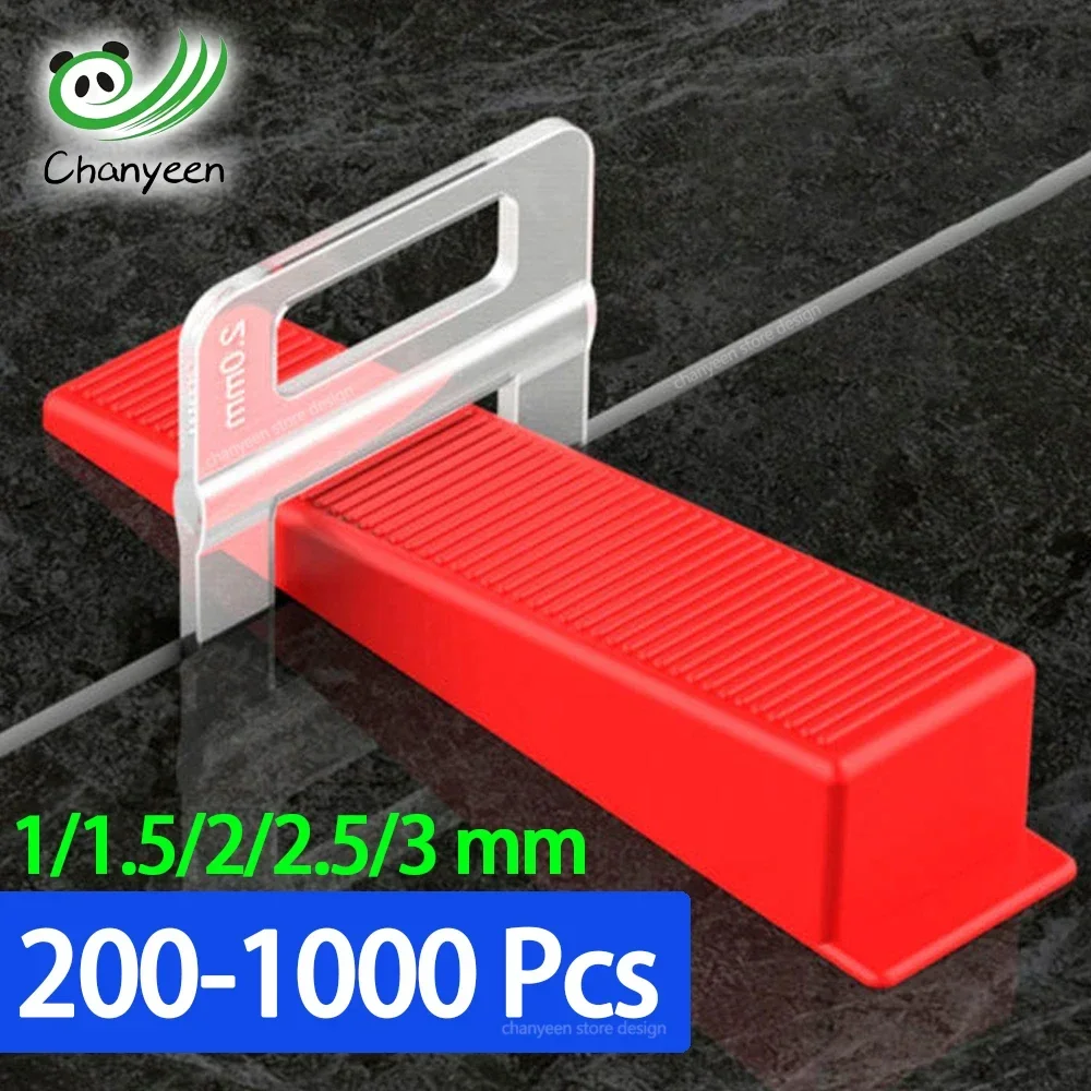 Tile Spacers Tile Leveling Clips Tile Leveling Tools Floor Wall Ceramic Tile Leveling System Clips Spacers Straps Piler Wadges For Tile Laying Fixing Construction Tools Building