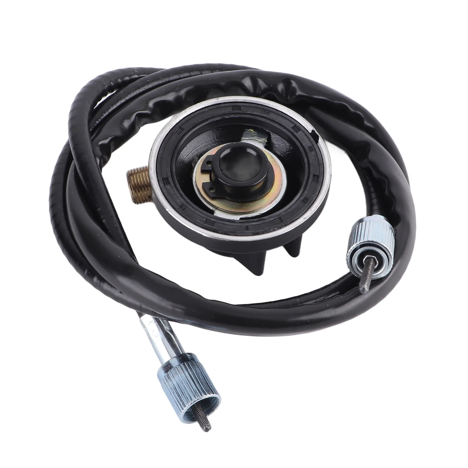 Yctze Ingranaggio Tachimetro 12mm Con Cavo 100cm Per Scooter GY6 50cc 150cc – Ricambio In Lega Di Alluminio E PC