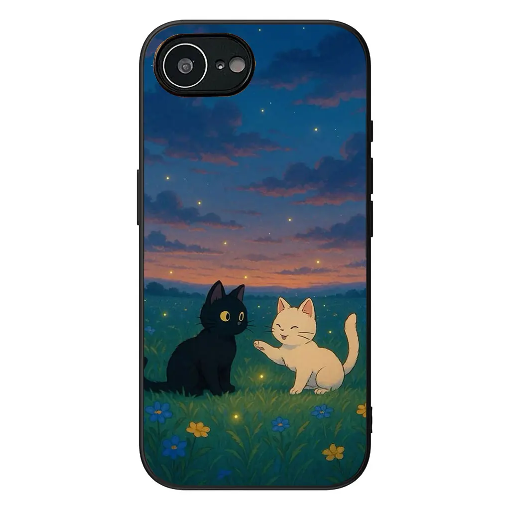 Kitten Cat Cartoon Dog Paw Design Protective Phone Case