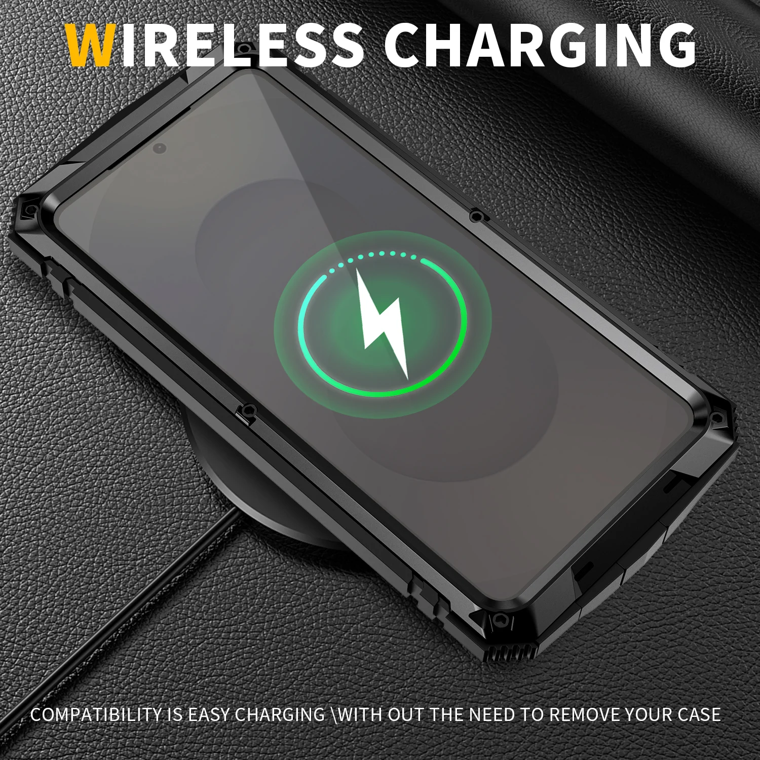 Heavy Duty Armor Metal Phone Case - Enhanced Protection Cover