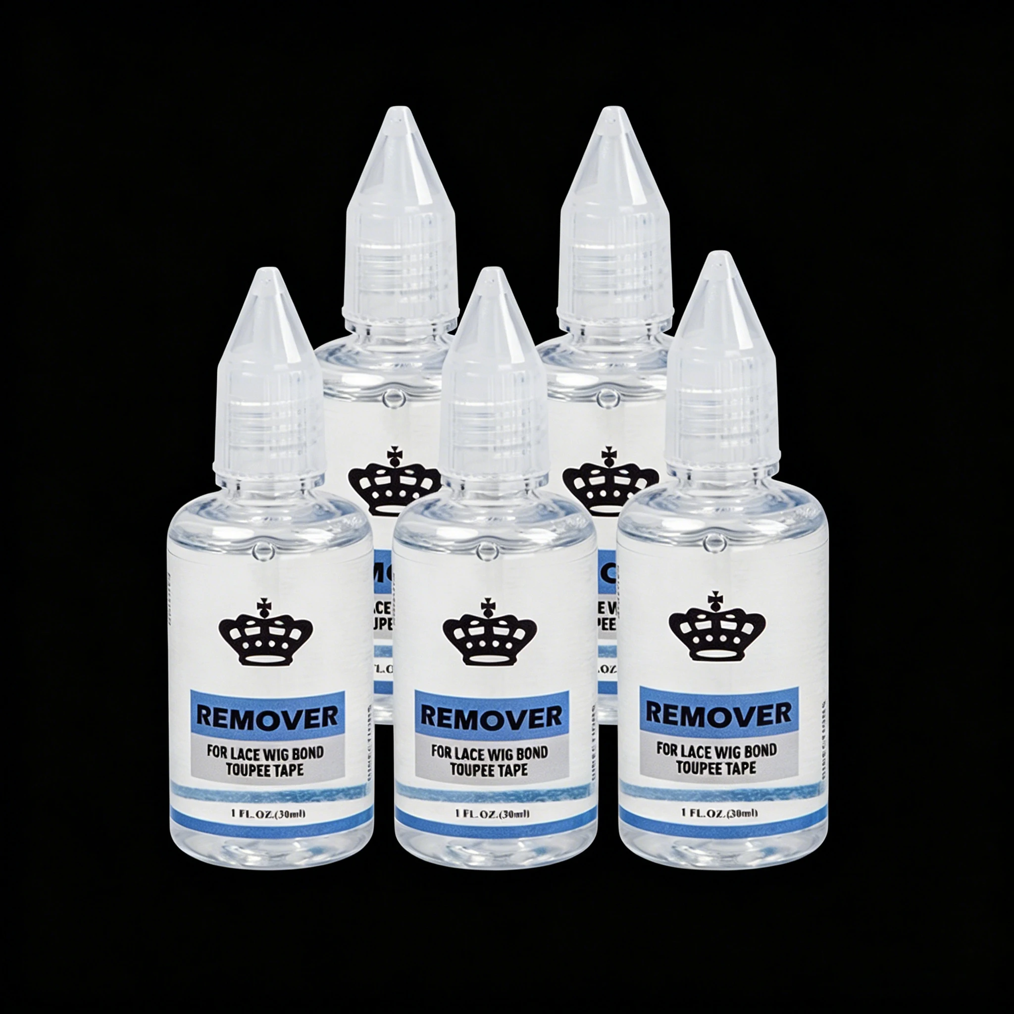 30ml 강력 가발 접착제 제거제, 완고한 레이스 가발 본드용 효과적인 접착제 제거제, 부분 가발 테이프 제거제