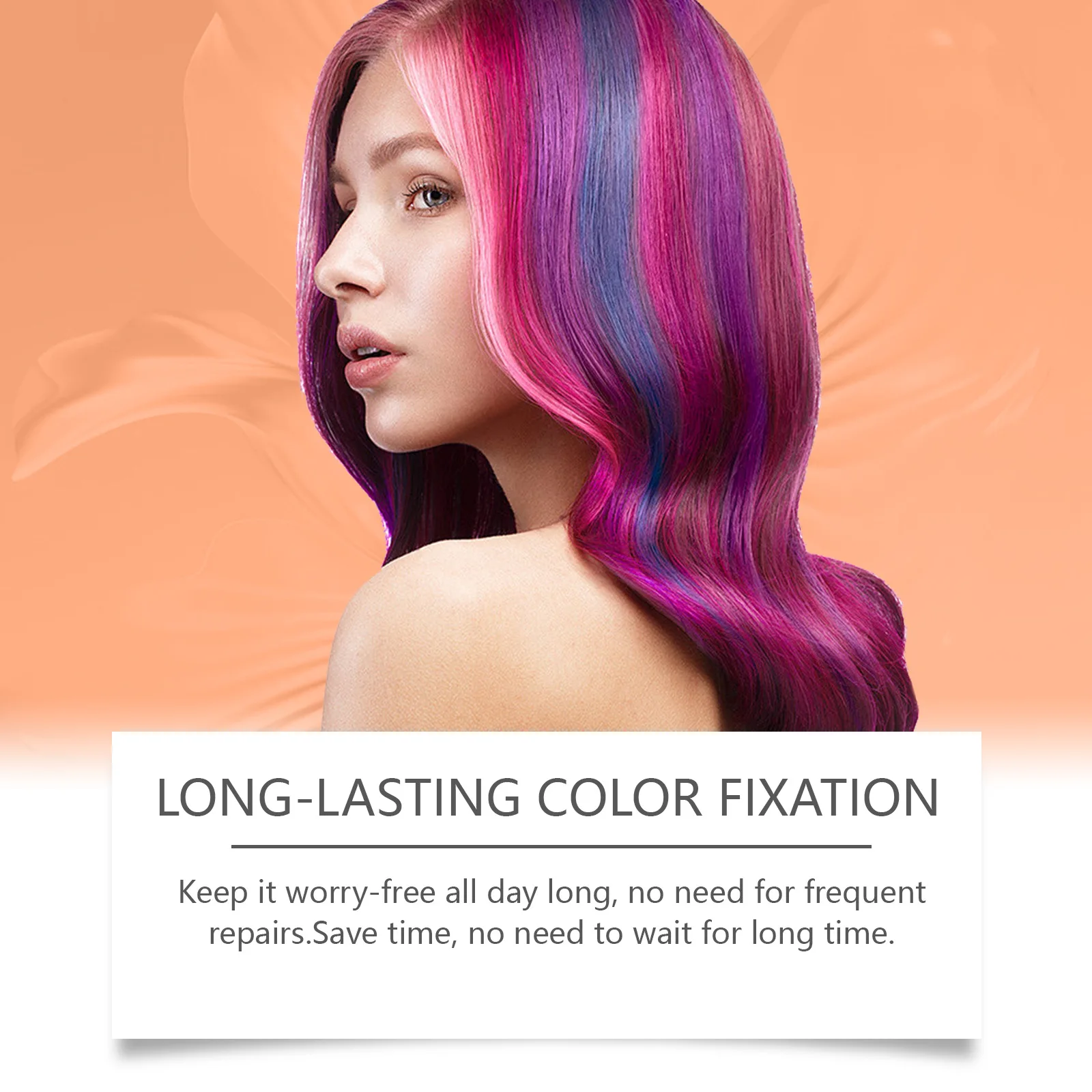 Hair Coloring Powder Compact - Effortless Shade Change, One-Swipe Application, Natural Gray Coverage, Party-Ready & Portable