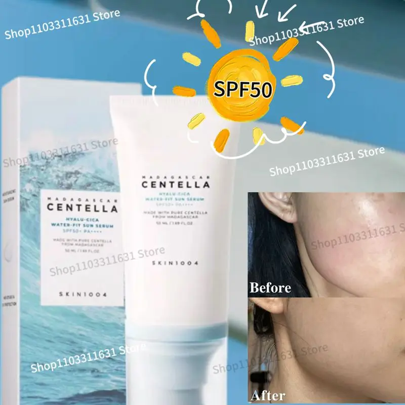 

Facial Water Sunscreen Moisturizing Oil Control Refreshing Facial Sunscreen Uv-blocking High-power Sunscreen Whiten Facial Care