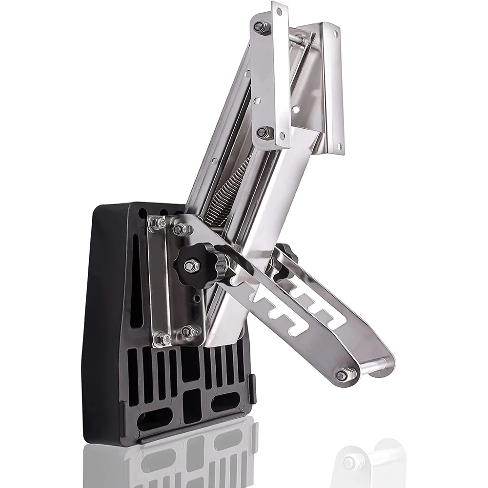 Marine Outboard Motor Mount Bracket Heavy Duty Aluminium Auxiliary Boat Up to 20hp Hardware Dropshipping Boat Accessories