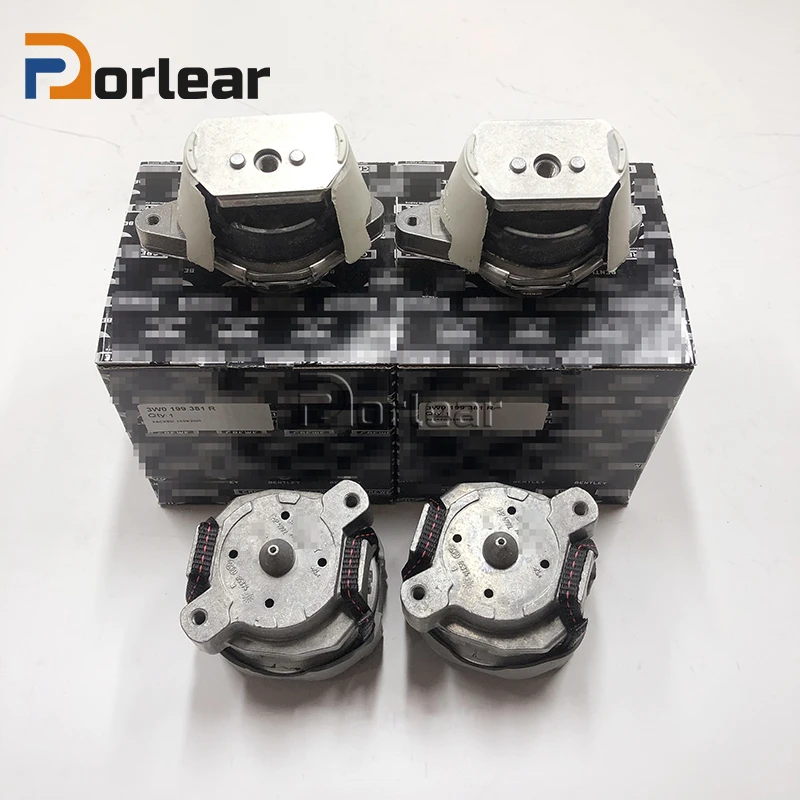 

4PCS Engine Gearbox Mount Set For Bentley Continental Flying Spur GT GTC SuperSports Convertible 06-18 3W0199381R 3D0399151AF