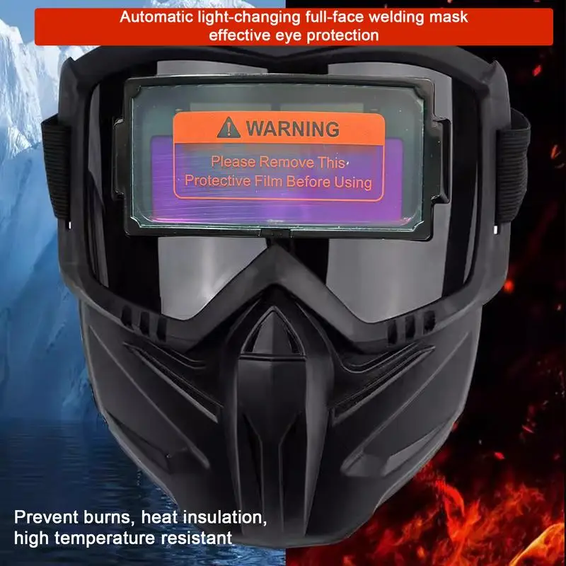 Welding Helmet Detachable Welding Hood  Adjustable Welder Mask Face Shield Welding Work Face Protector Headgear Face Shield