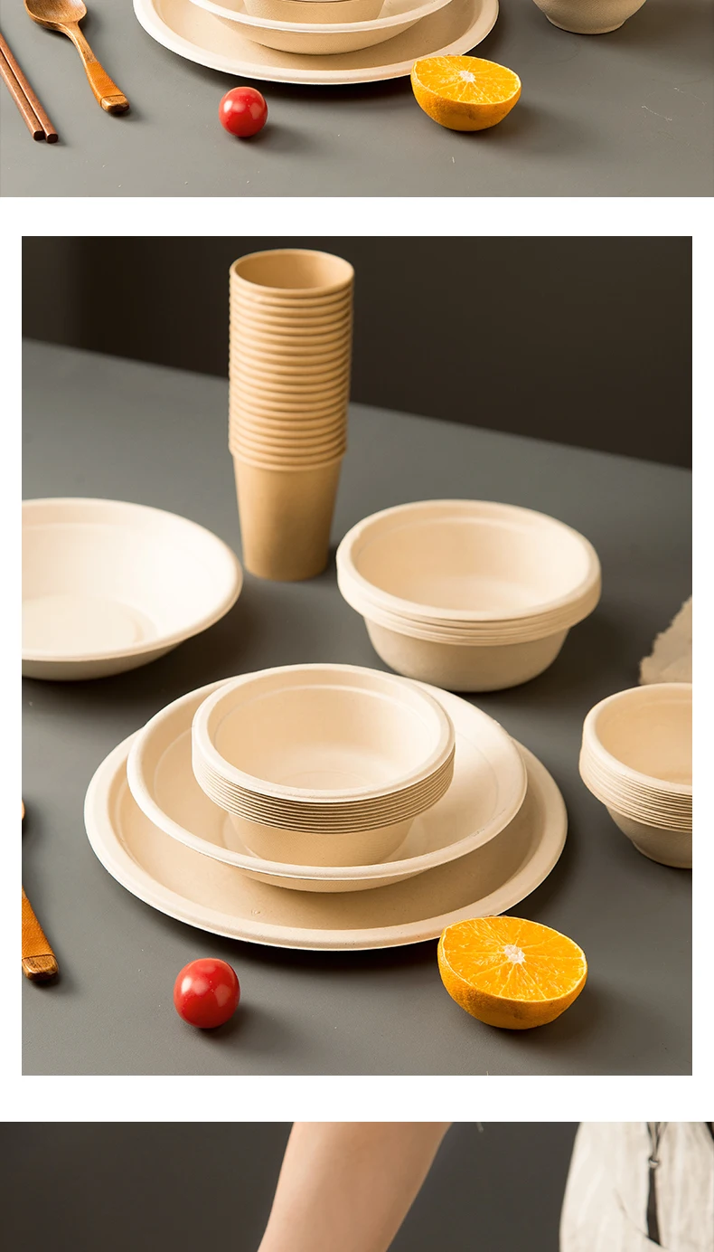 50 Cornets Jetables Biodégradables Pour Apéritifs, Glaces, Bonbons - Cônes écologiques Décoratifs - 9