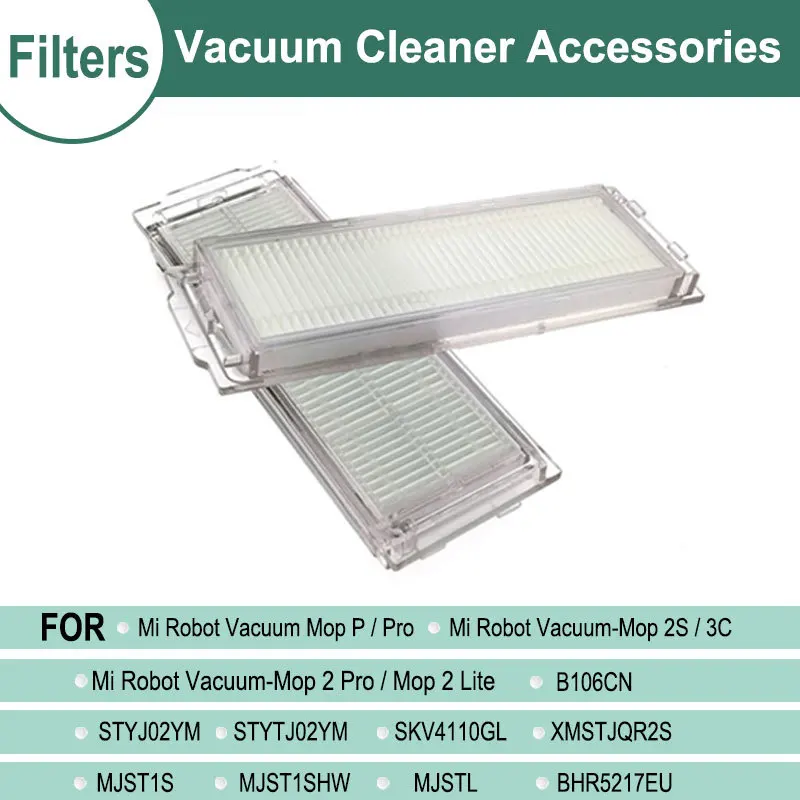 Filtro Hepa Di Ricambio Per Xiaomi Mi Robot Vacuum Mop P/Mop Pro/Mop 2S/Mop 2 Pro/Mop 2 Lite Viomi V2 V3 Accessori Pezzi Di Ricambio