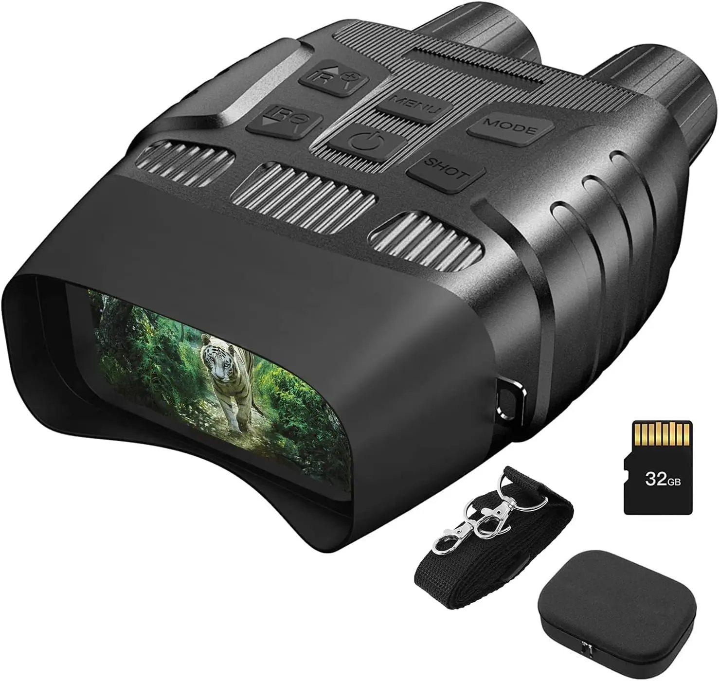 

Night Vision Goggles Night Vision Binoculars for Adults - Digital Infrared Binoculars can and Video with 32GB Memory Card