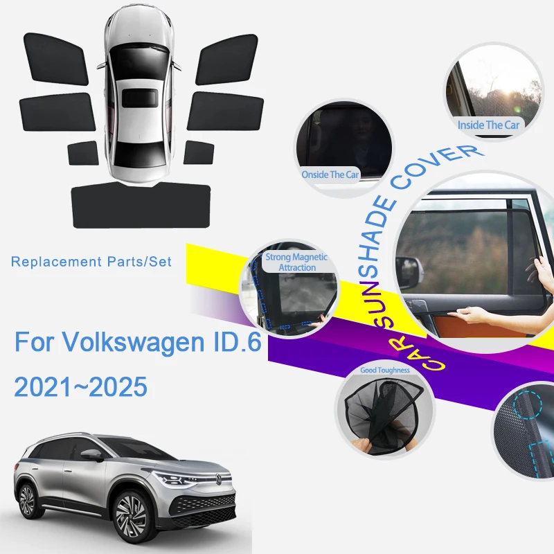 

Солнцезащитный козырек для VW Volkswagen ID.6 ID6 X CROZZ 2021 ~ 2025