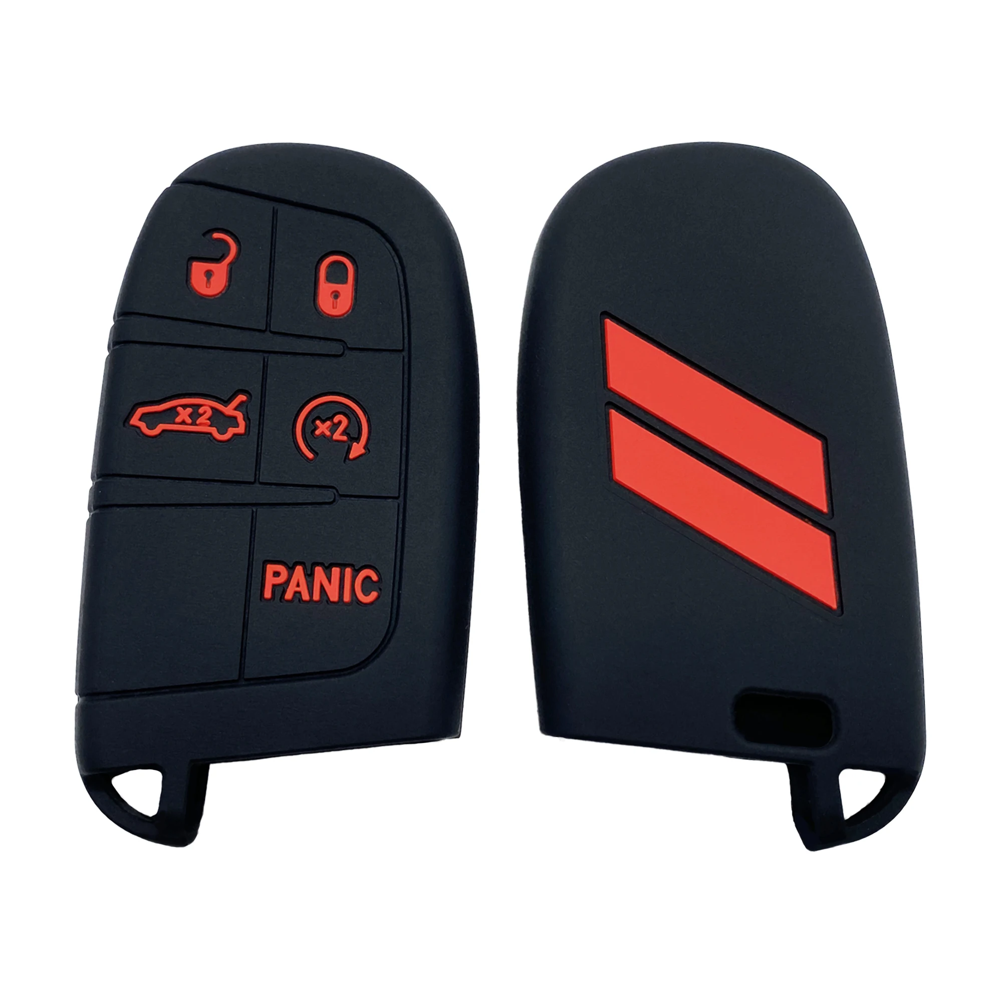 Remote car key case Dodge Dart Ram 1500 Dart Challenger charger Chrysler 300 Jeep keyless 5-key key case key case cover car key shell remote control case cover