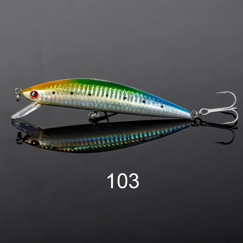 Leurre Noeby Sinking Articulé, 9.5cm 11g, Couleur 4, Pour Carnassiers