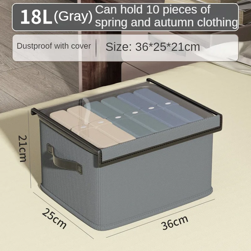 Grey lid 36x25x20