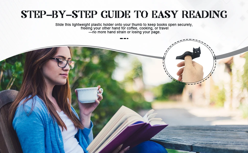 One-handed reading tools