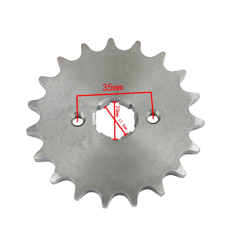 Engine Sprocket 420 420H Chain Front Engine Sprockets For Taotao Kayo Bikes