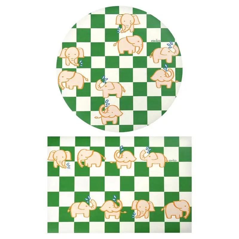 

Silicone Kids Placemats Heat Resistant Oil-proof Silicone Mats Silicone Placemats For Kids Baby Safe Table Mat With Cartoon