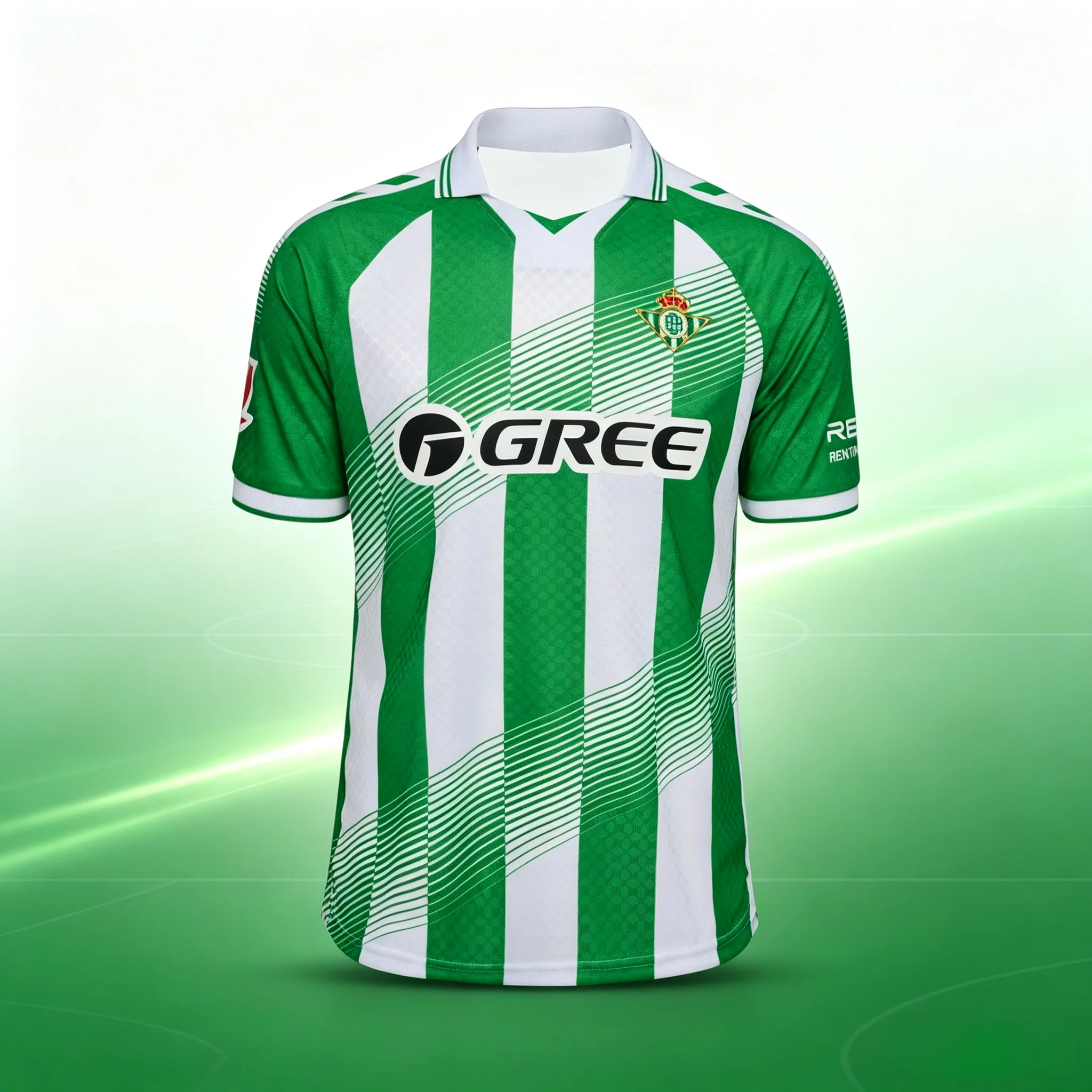 2026 Betis 3D-gedrucktes Fußballtrikot für Herren, atmungsaktives, schnelltrocknendes Kurzarm-T-Shirt für den Sommer, Familien-Partnerlook