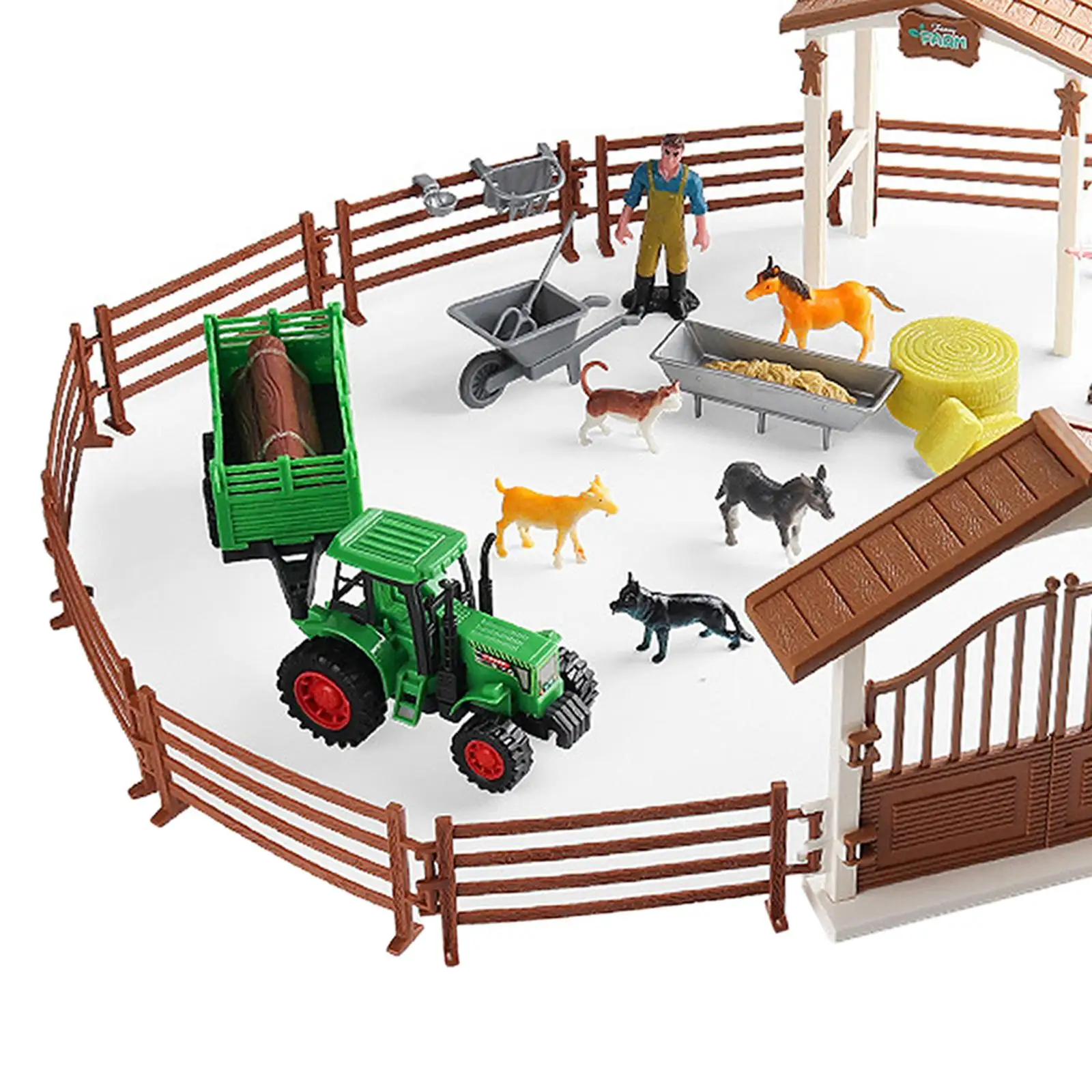 Barn Farm Animal Toy for Kids Farm Toys for Kids Toddlers 3-12 Years Old