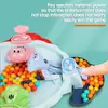 Frog Toy Fast-paced Ball Eating Game for Family Fun Nights Hungry Frog Toy for 4 Players Decompress with Little Jump Frog 5
