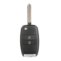 Premium Jingyuqin Remote Flip Folding Car Key Shell Cover - 2 - Button Fob Protection (HYN14R blade)