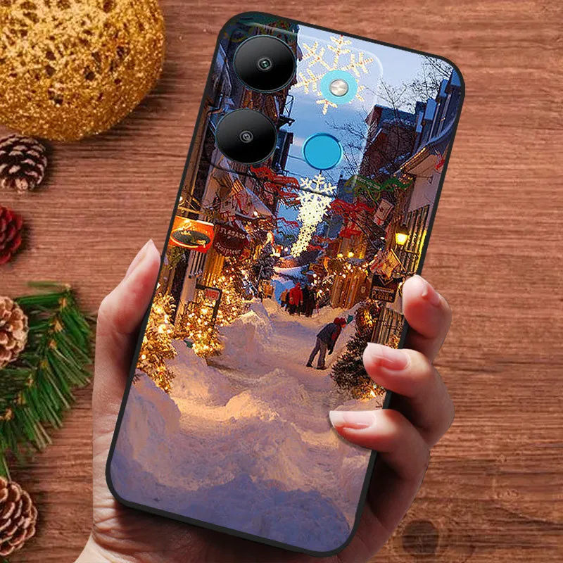Christmas Soft Silicone Shockproof Phone Case Cover