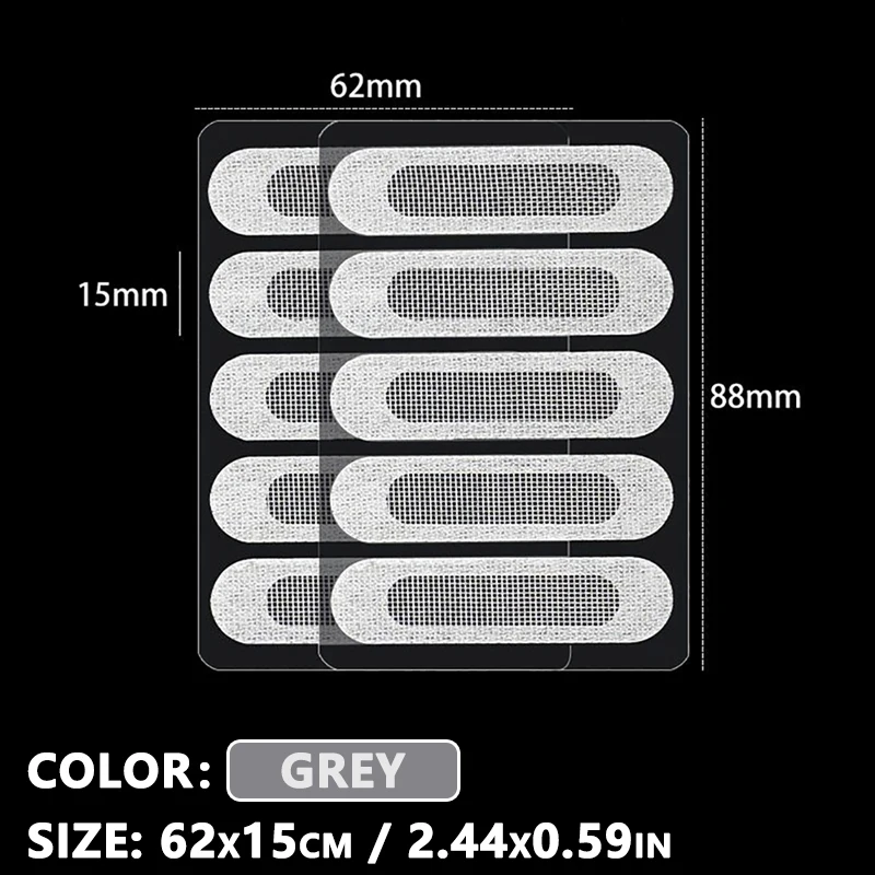 סרט תיקון רשת יתושים לחלון עם דבק עצמי תיקון מסך חלון חזק נגד מזיקים רשת זבובים תיקון חורים שבורים