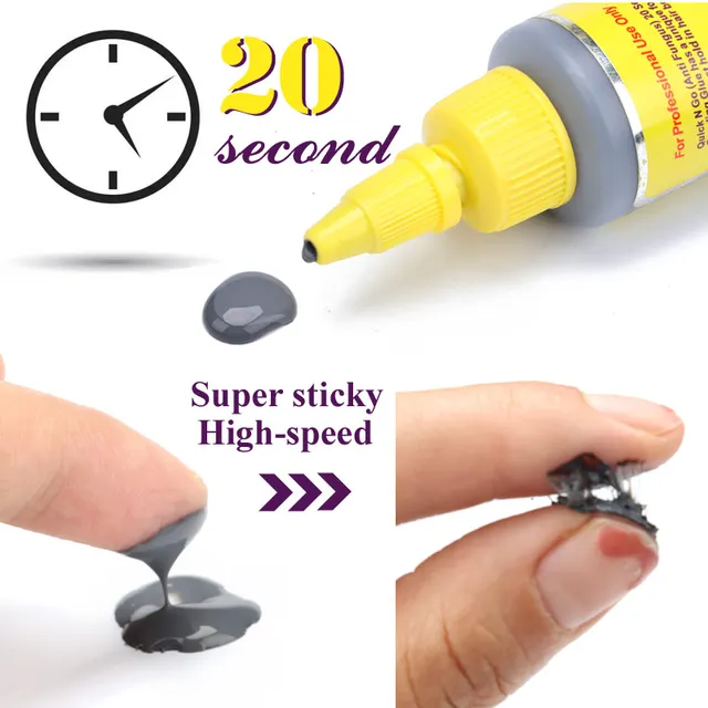 20 Second Bonding Glue: The Ultimate Hair Extension and Wig Adhesive