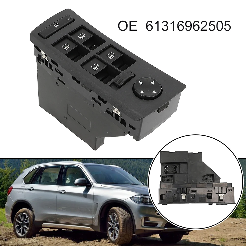 

ABS Plastic Lift Switch For BMW E53 Casement Switch Assembly With Mirror Adjustment OE 61316962505 Car Accessories