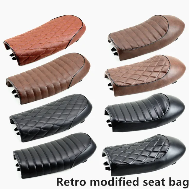 Cafe Racer Vintage Replacement Hump Saddle