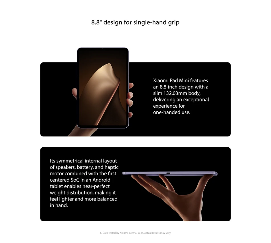 Xiaomi Pad Mini 512GB, 12GB RAM 8.8-inch Wi-Fi Tablet (Global Version) 4