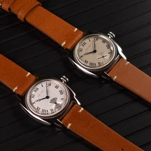  Baltany Fashion Vintage Dress Watches 1926 Oyster Tribute Watch Quartz Movement Stainless Steel Case 100M Waterproof Wristwatch 