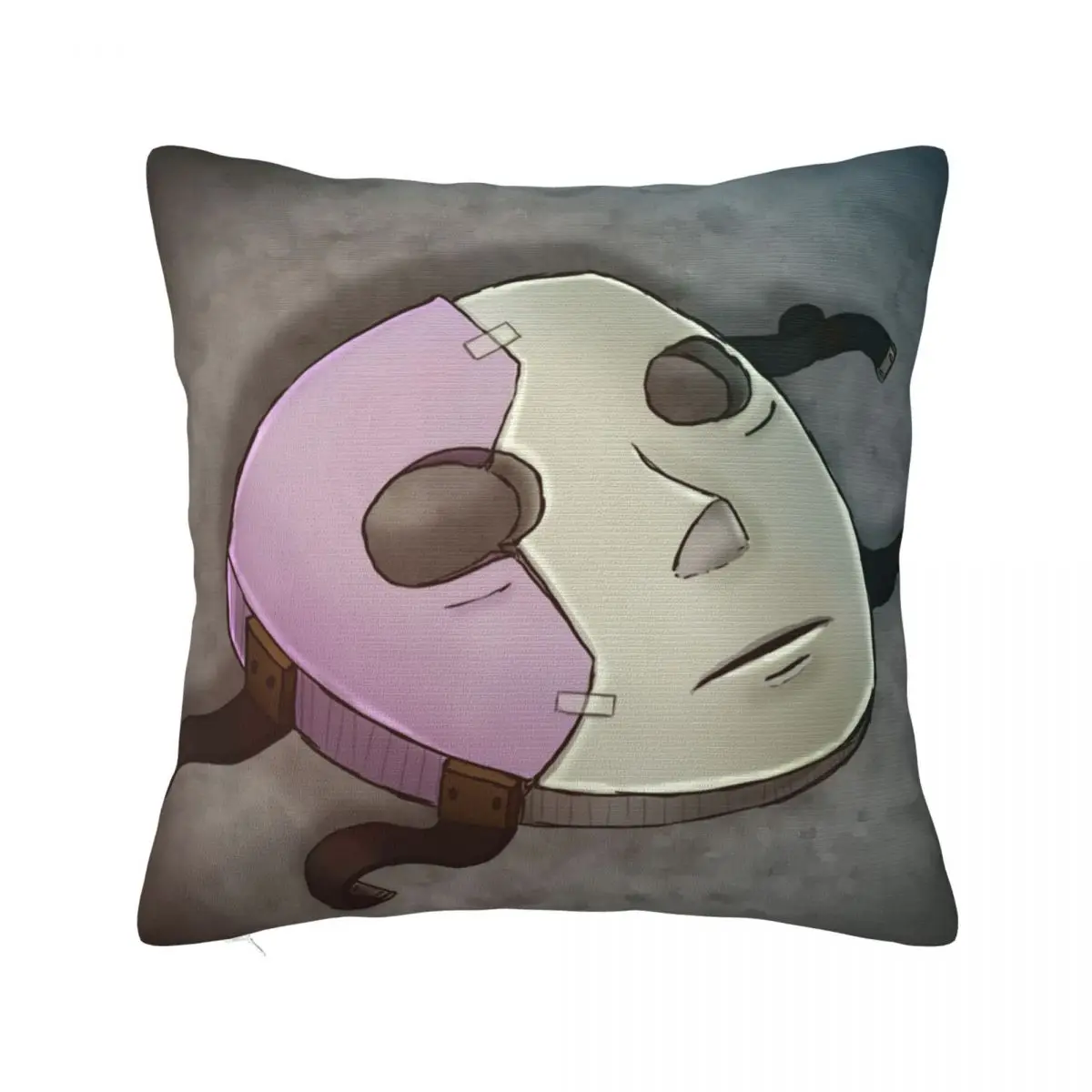 Sally Face Game Square Pillow Cases Cushion Covers Custom Decor Pillowcase For Home 40X40Cm