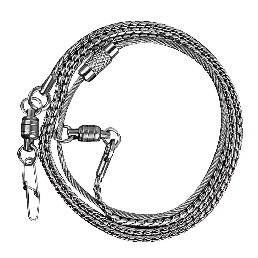 

Bird Chain, Stainless Steel Anti- Off Flying Training Anklet Ring, Durable Bird Leash Parrot Chain for Cockatiels Parrot