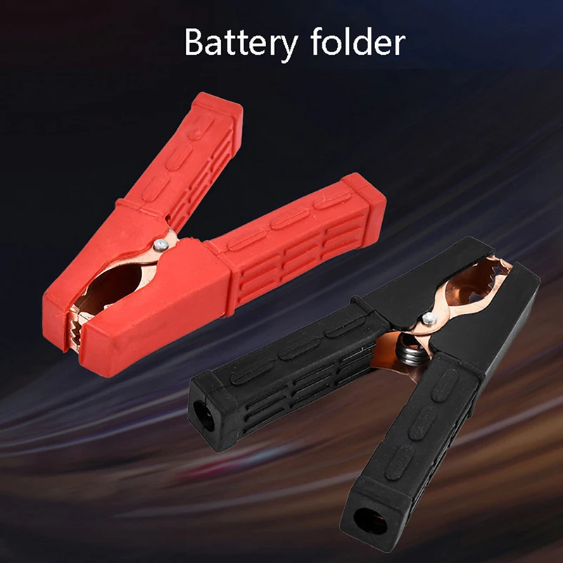 Alligator Clips 2pcs 200A Car Battery Insulated Clip Clamp Connector For Jumper Cables Boost