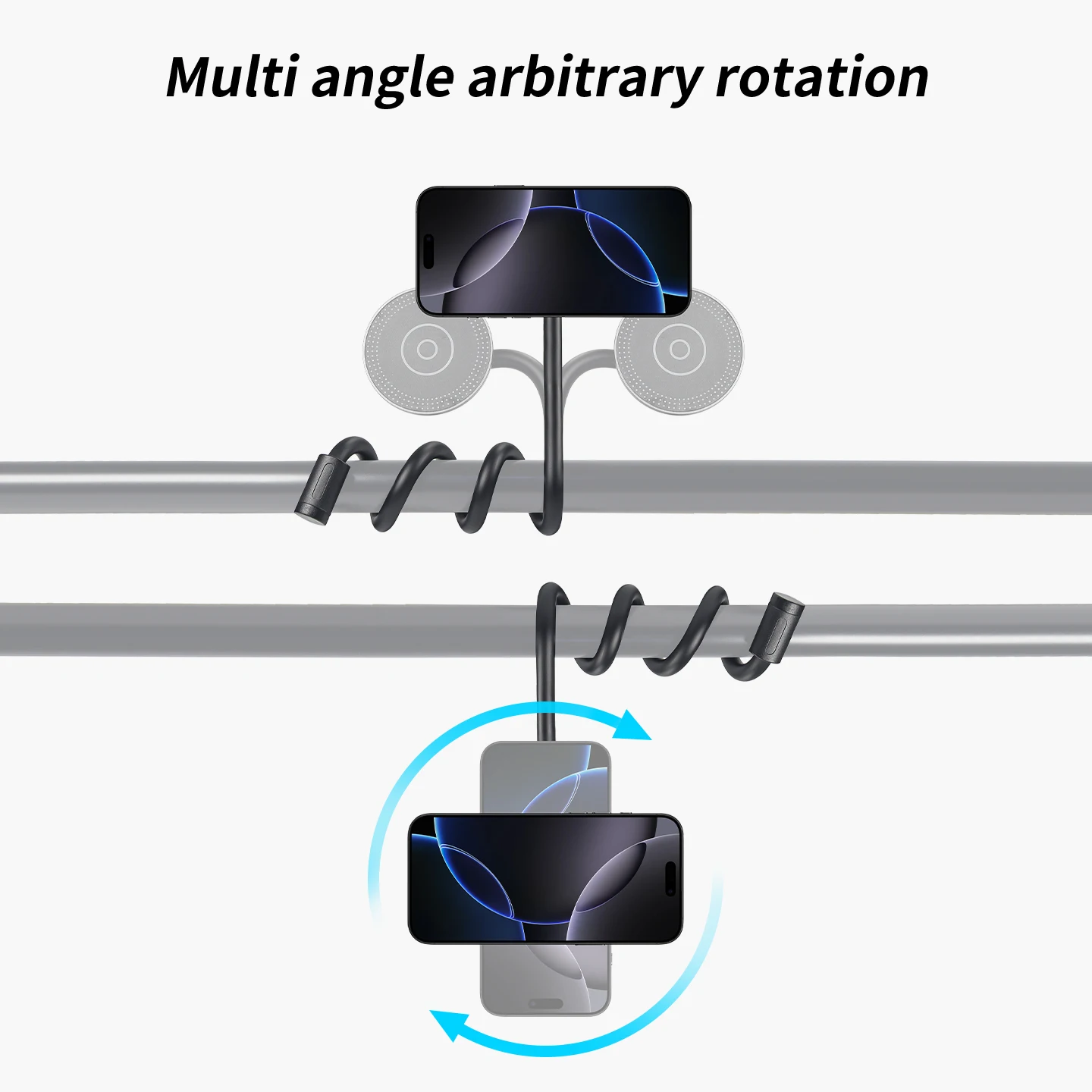 Flexible Camera Holder Tripod Mount for GoPro DJI Insta360 Action Camera Phone M