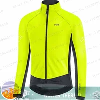 Veste d'hiver polaire thermique vêtements de vélo veste de cyclisme pour hommes laine chaude à manches longues vêtements de vélo de cyclisme veste de sport 3